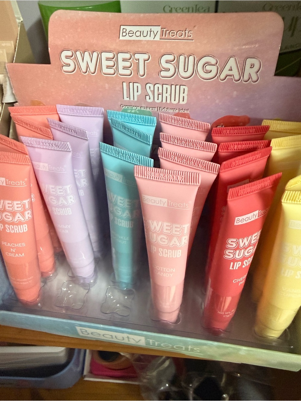 Beauty Treats Sweet Sugar Lip Scrub - Pink
